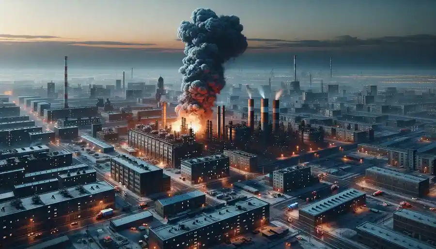 Дроны атакуют военный завод производителя «Панцирь-С1»