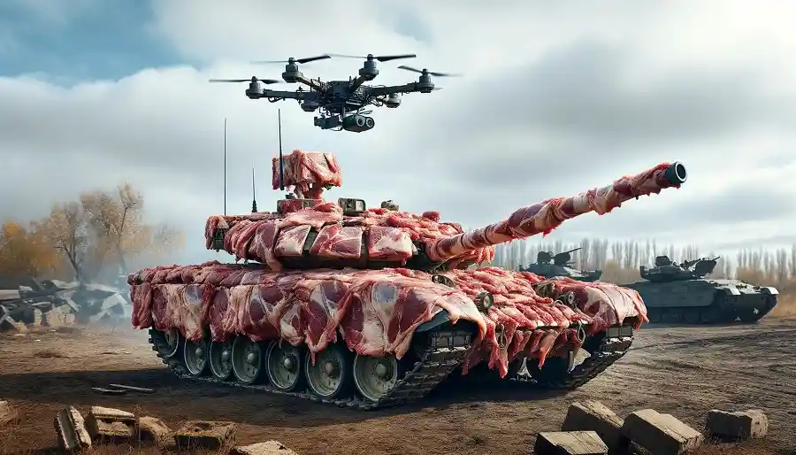 Новый вид активной защиты бронетехники Орков