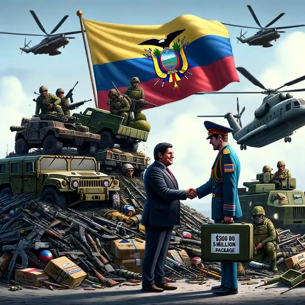 Президент Эквадора Даниэль Нобоа передаёт 'металлолом' России в руки США