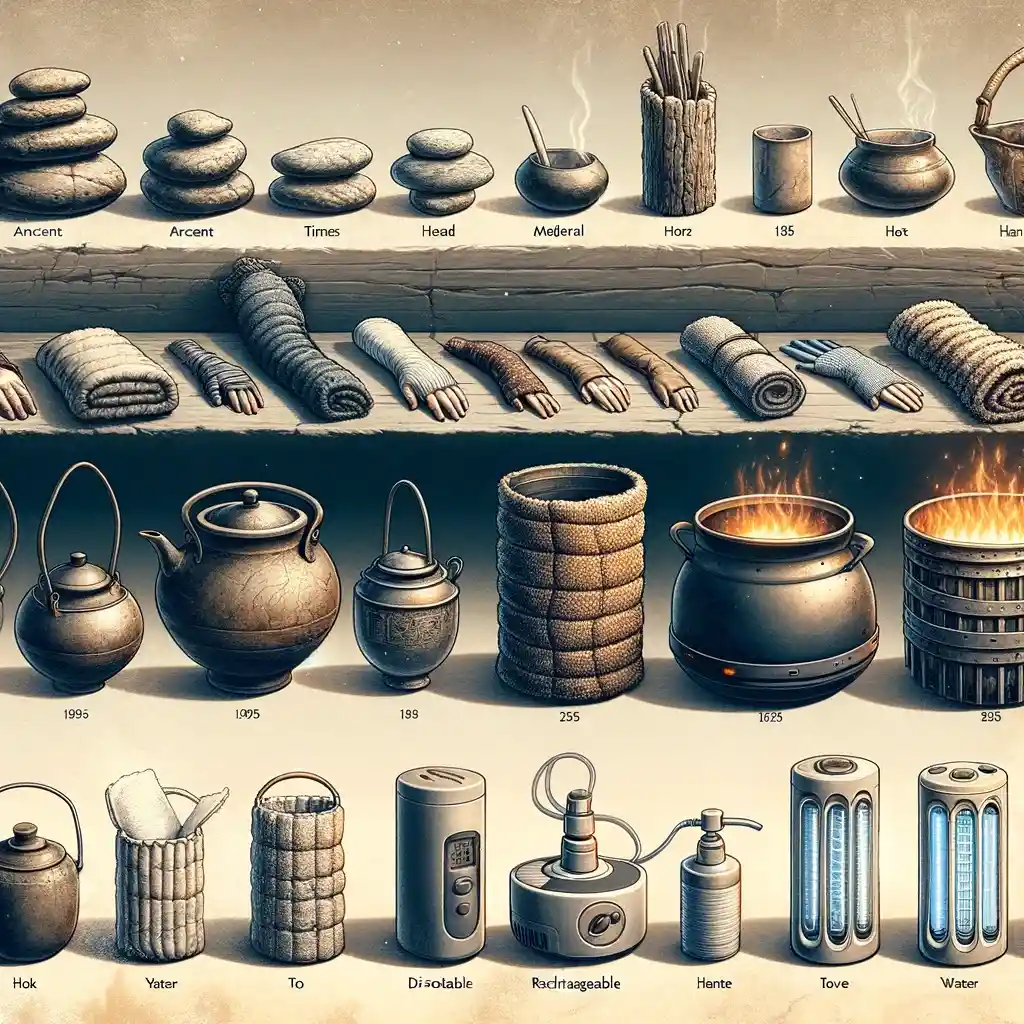 От древних камней до современных технологий: Как развивались грелки для рук?
