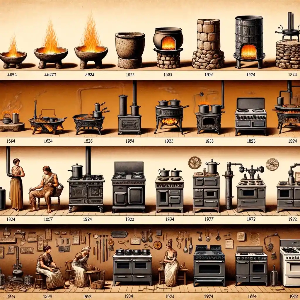 История развития кухонных плит: от древности до современности