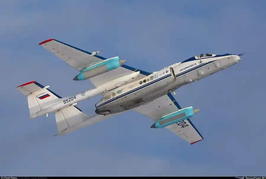 Теперь "Сыч" на М-55 "Геофизика".