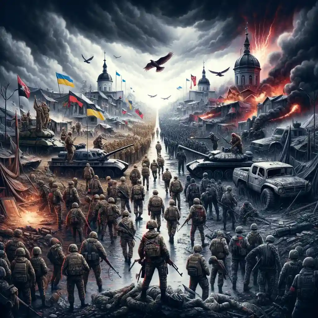 Катастрофическое наступление на Авдеевку