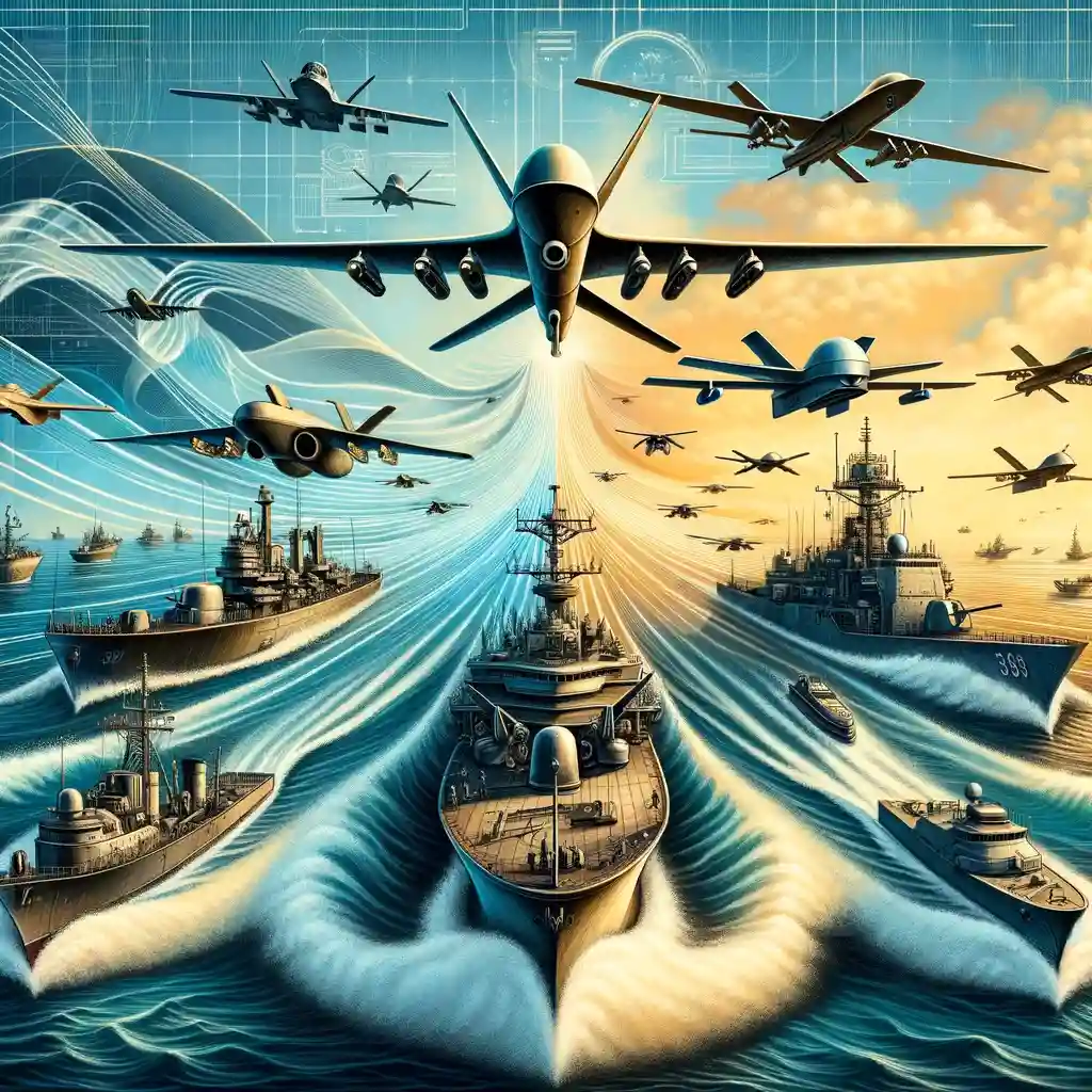 Эволюция военно-морских технологий: от флотов к дронам и обратно
