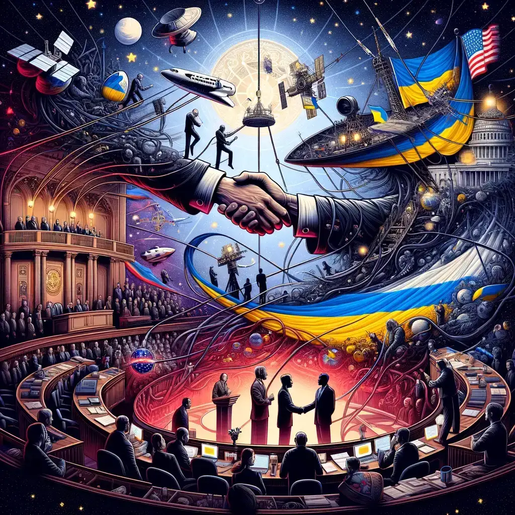 Помощь Украине в Конгрессе и космический скандал.