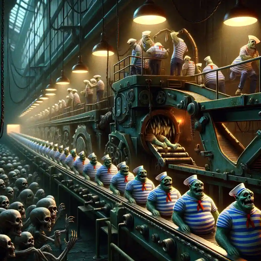 Конвейер смерти для орков