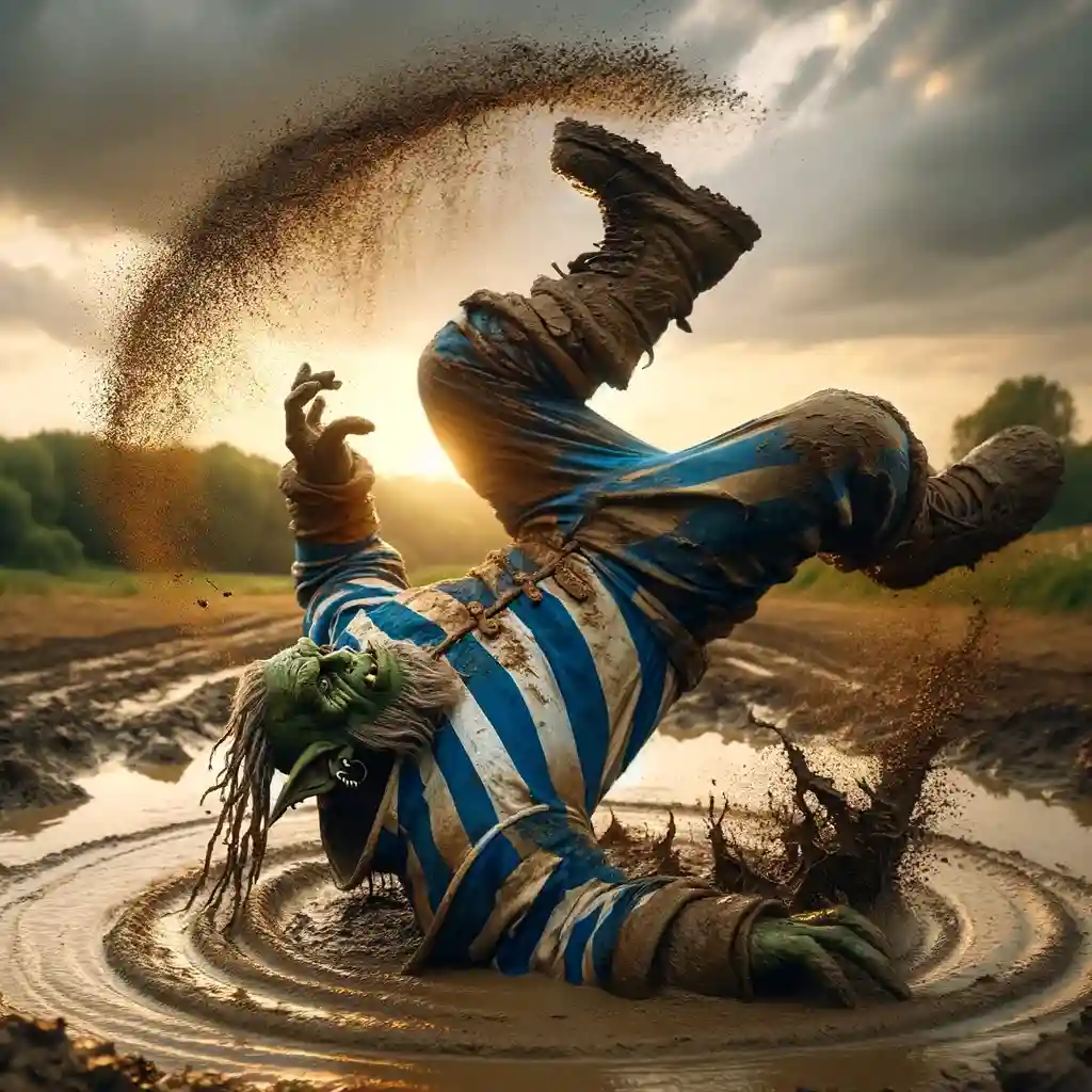 Брейк данс орка без ноги