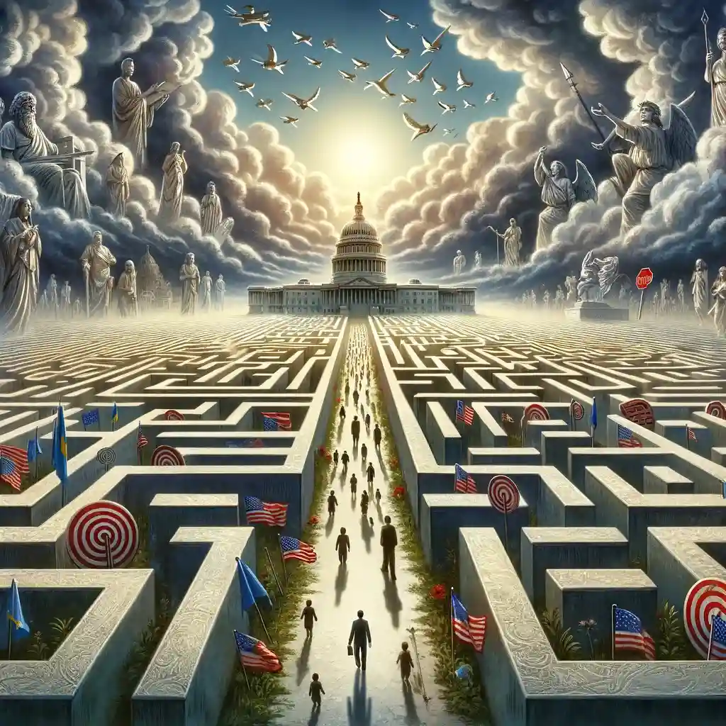 В лабиринте американской помощи