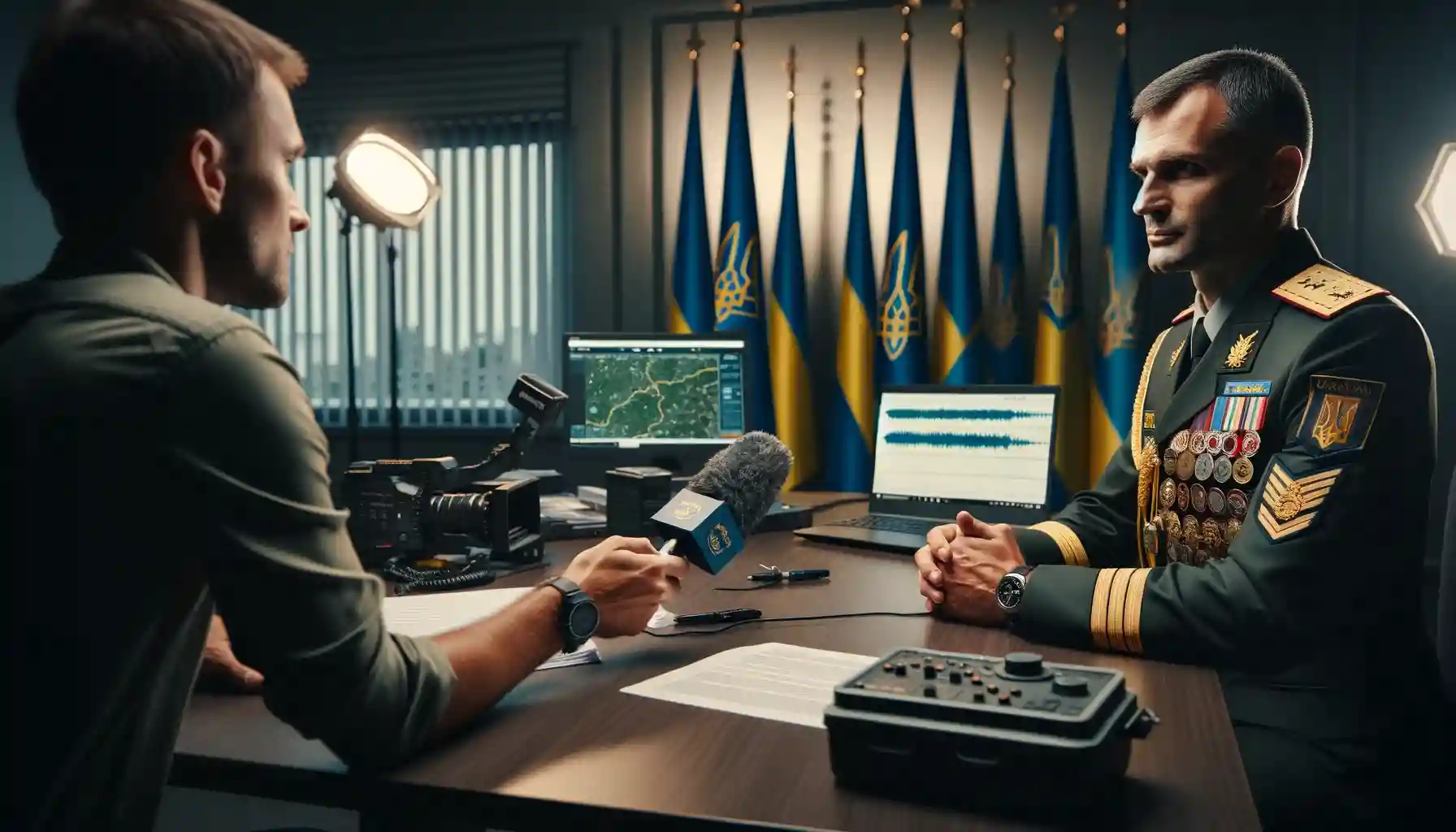 Первое интервью главкома ВСУ.