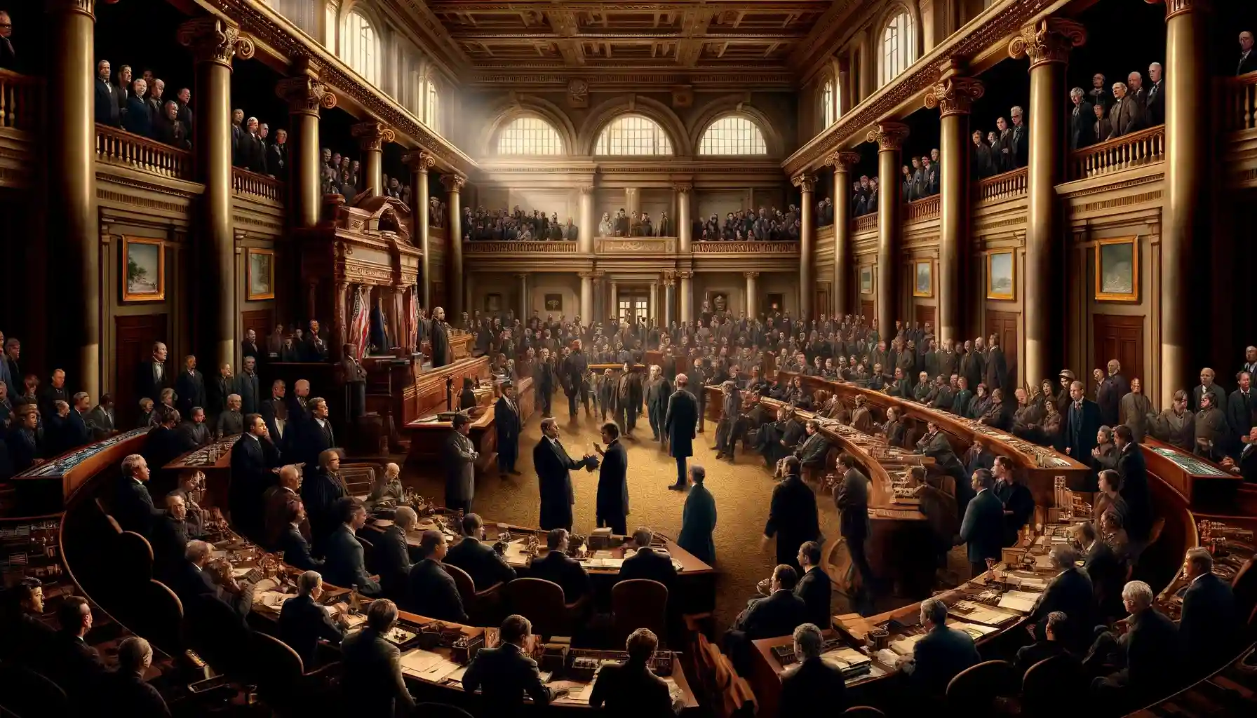 Критический час: Бурное голосование и борьба за влияние в Вашингтоне