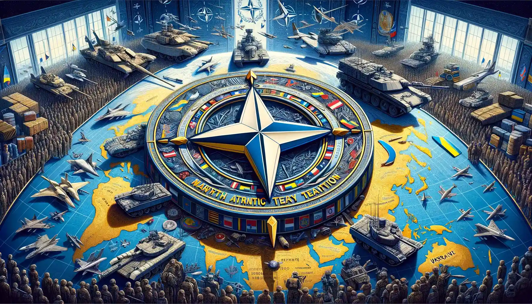 Мини-Саммит НАТО в Брюсселе.