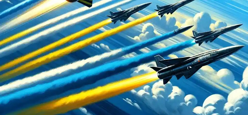 Российскую крылатую ракету Х-101 “чейзит” украинская ракета класса “воздух-воздух”