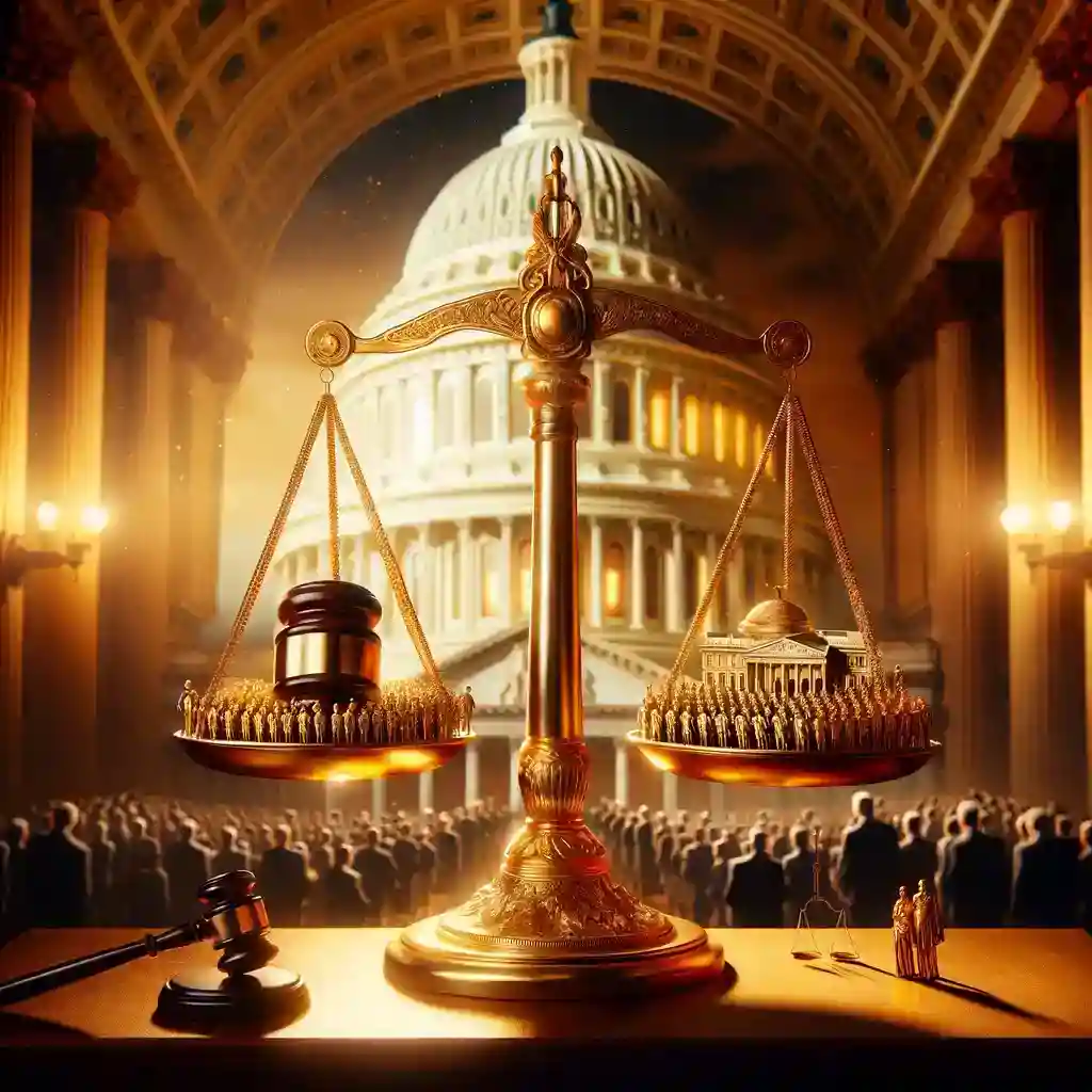 Золотой баланс в Конгрессе США