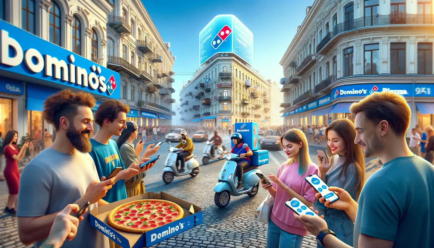 Онлайн-платформы и мобильные приложения: как удобно заказывать пиццу от Domino's в Одессе