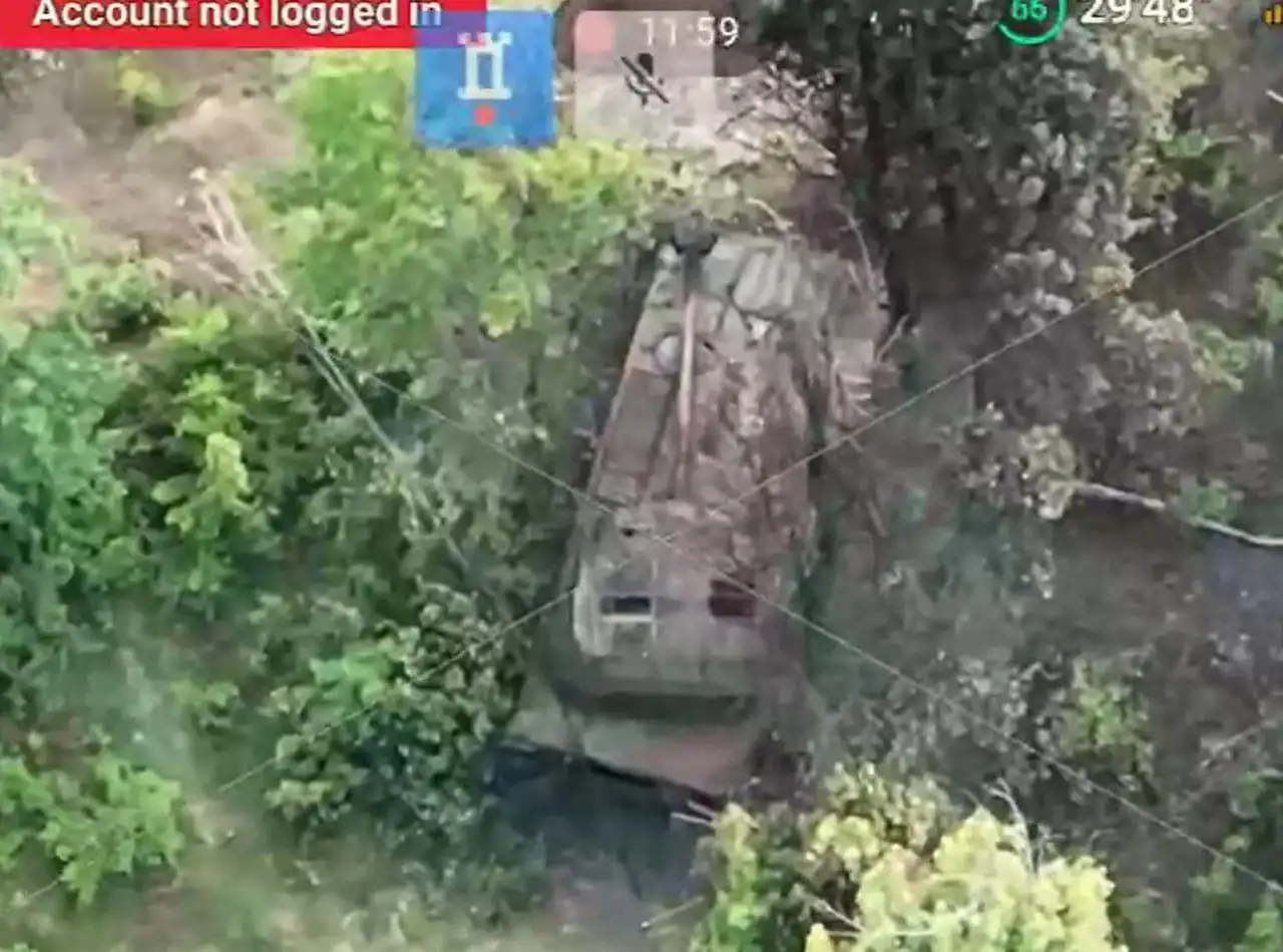 Редкая российская САУ 2С34 "Хоста"