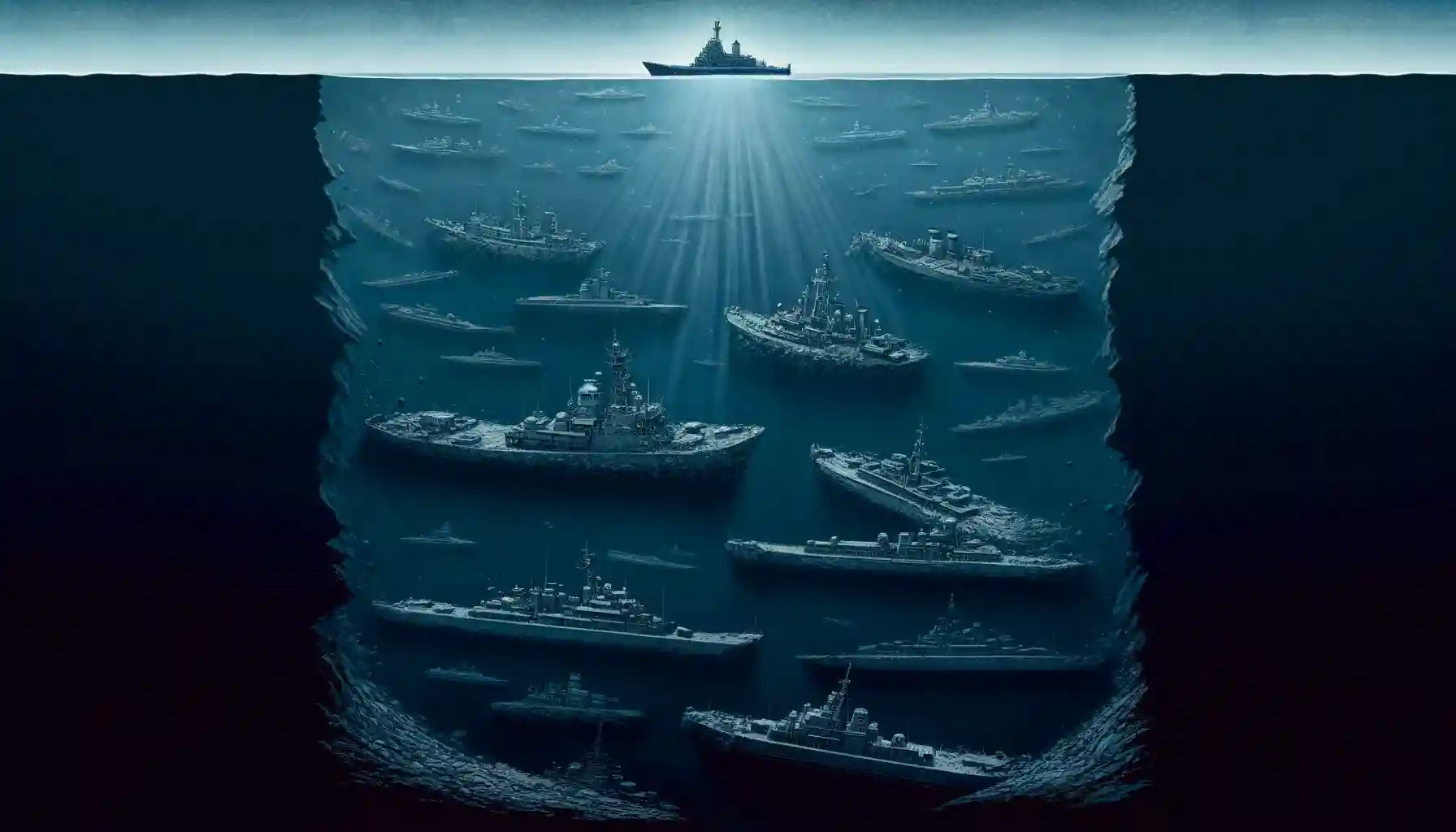 ЧФ РФ постепенно перемещается на дно