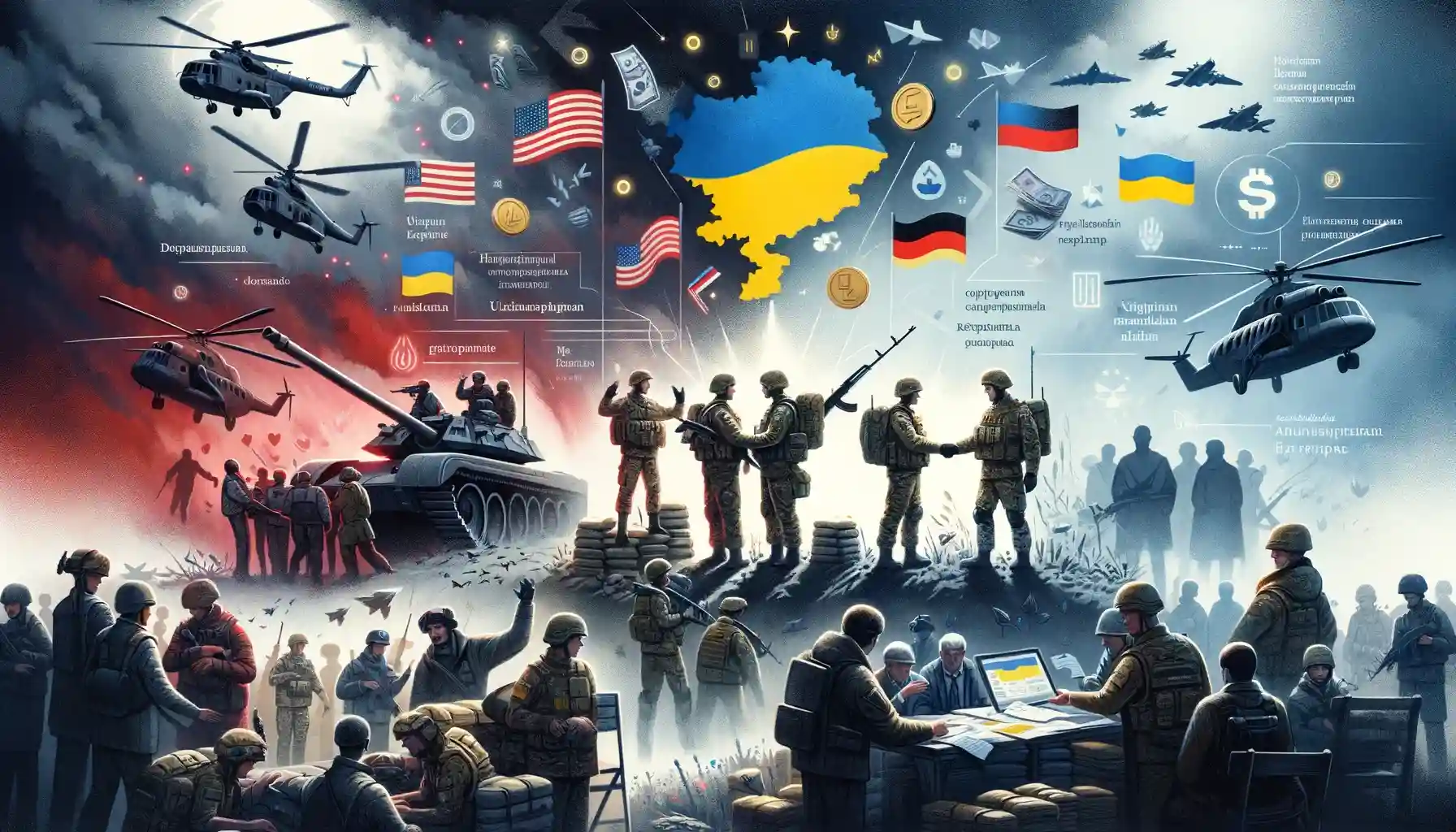 Украина в 2024-2025 годах