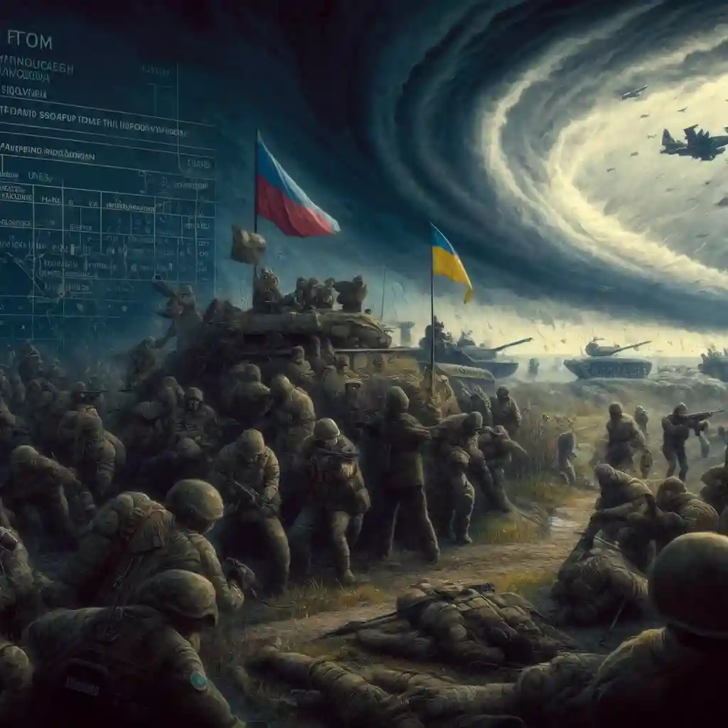 Анализ потерь российских оккупационных войск в апреле 2024 года