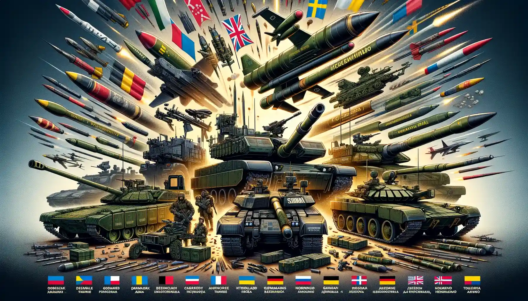 Оружие от союзников идет нон-стоп