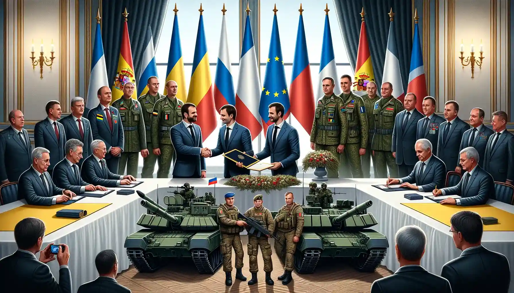 Украина заключает соглашение с Испанией и обновляет сотрудничество с Францией