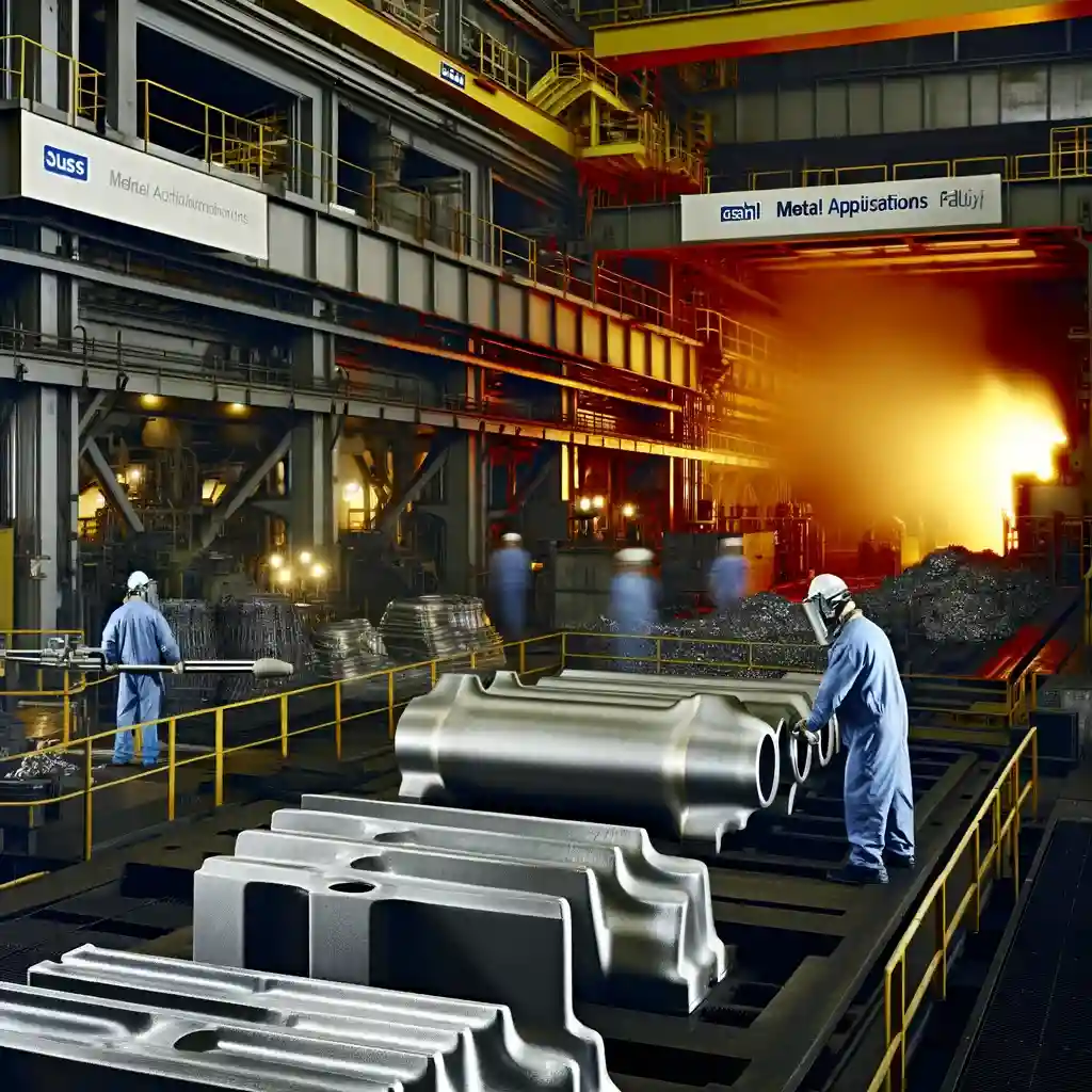 Пожар на металлургическом предприятии Diehl Metal Applications