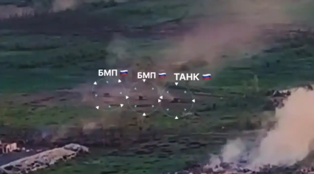 Танковые бои - большая редкость