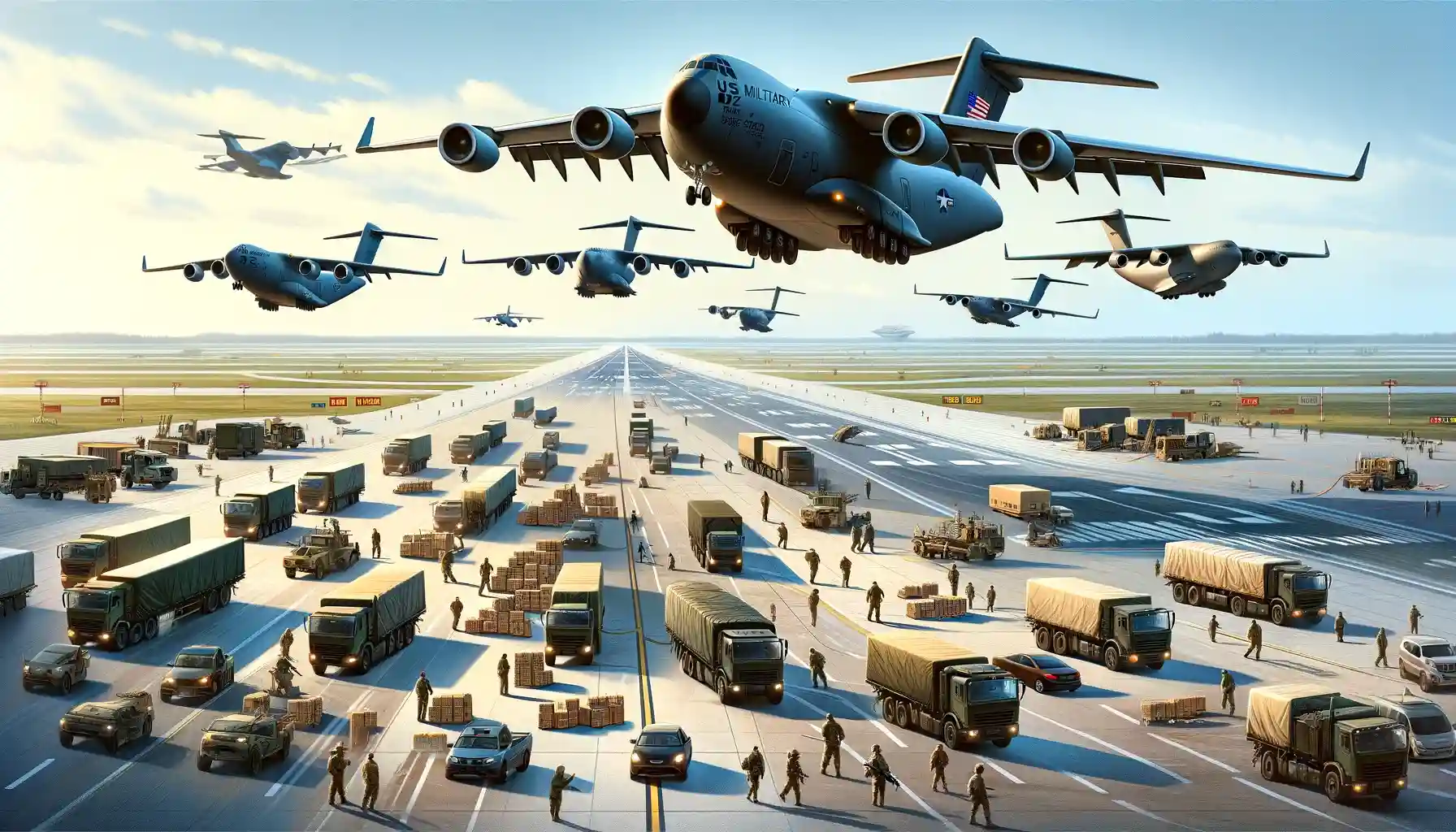 Американская помощь поступает нон-стоп