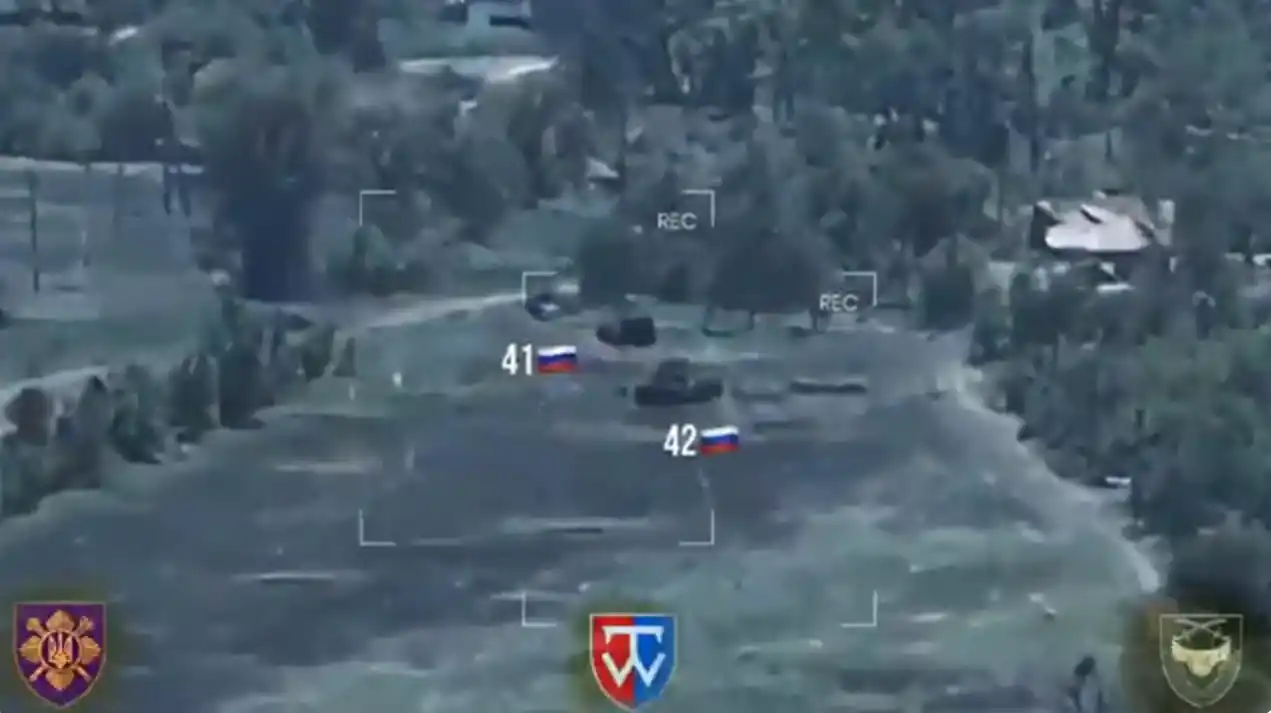 42 единицы вражеской бронетехники