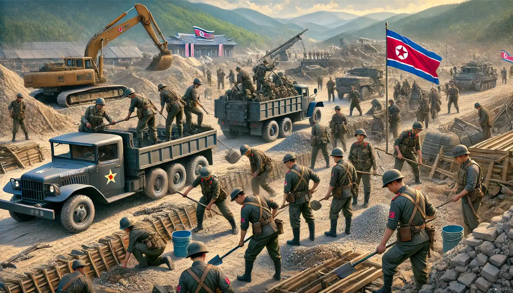 КНДР отправит инженерные войска на Донбасс