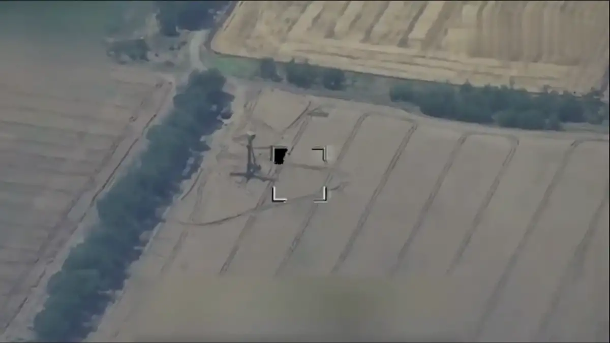 Удар по одному из элементов ПВО СОУ