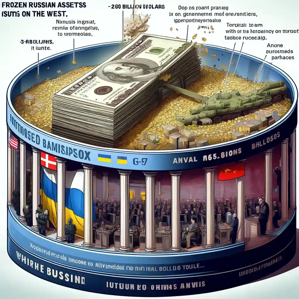 Использование замороженных российских активов для поддержки Украины