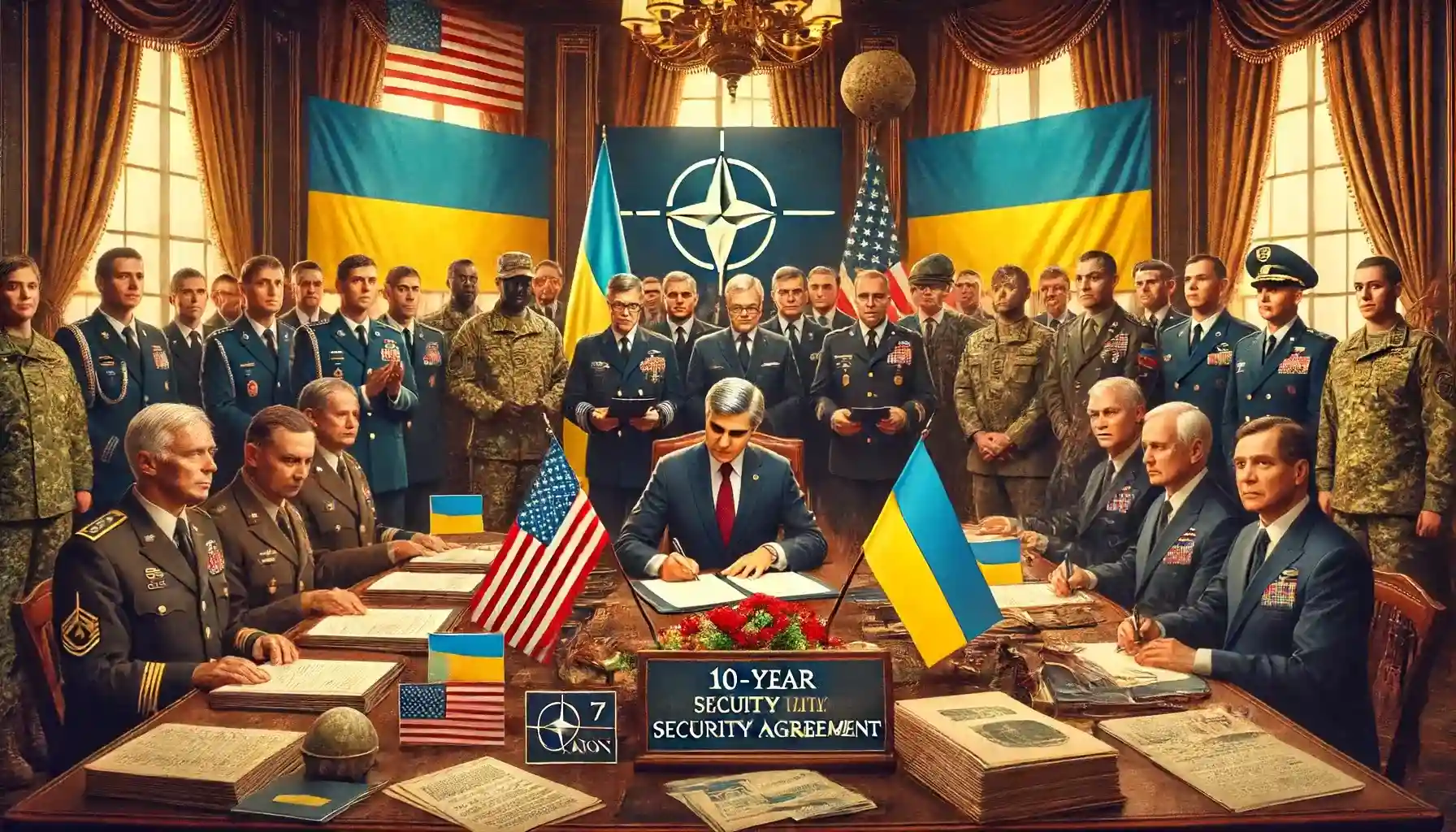 США и Украина подписали в Италии на саммите G7 10-летнее двустороннее соглашение