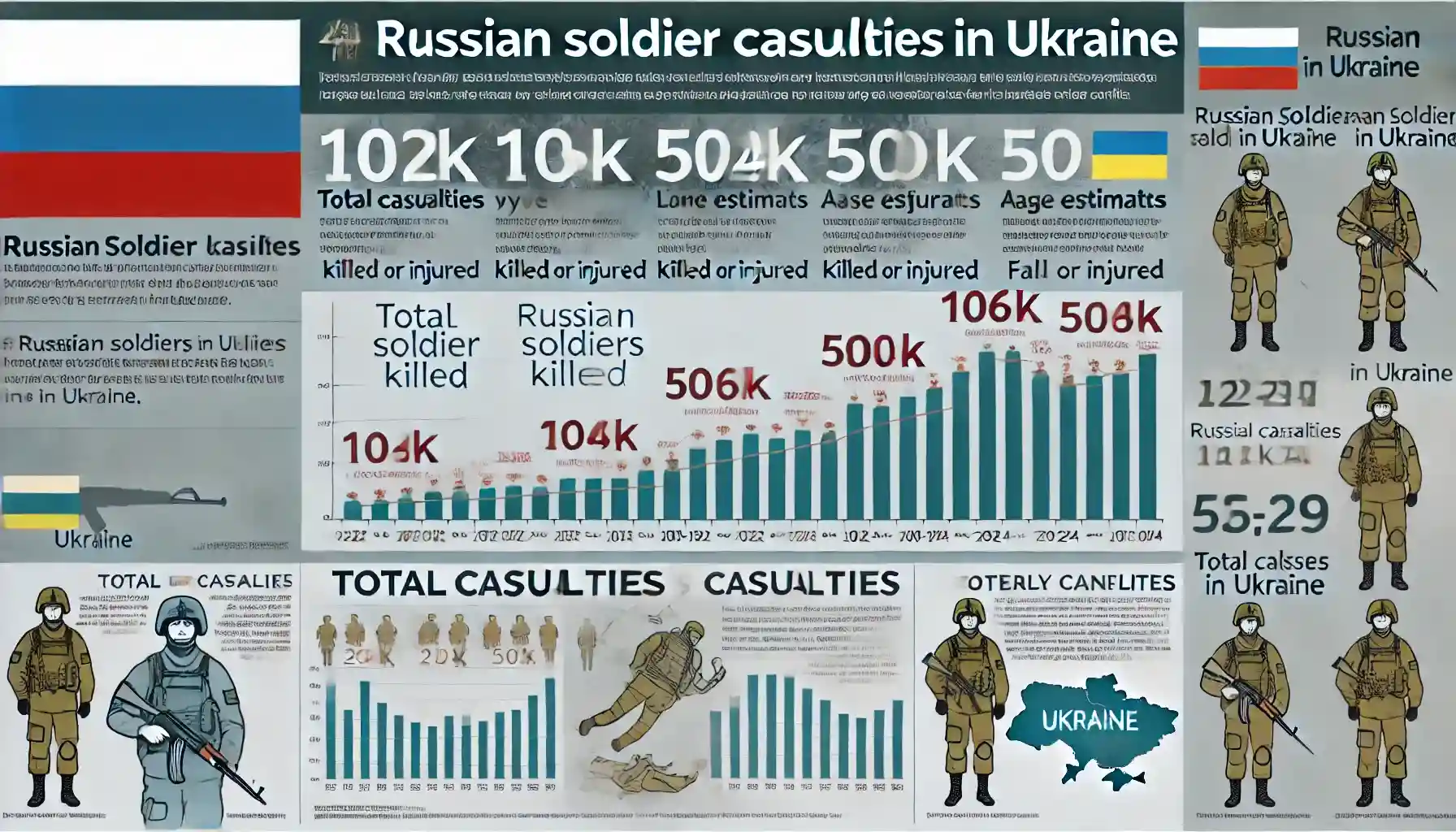 Цифры не обманешь: катастрофические потери России в Украине