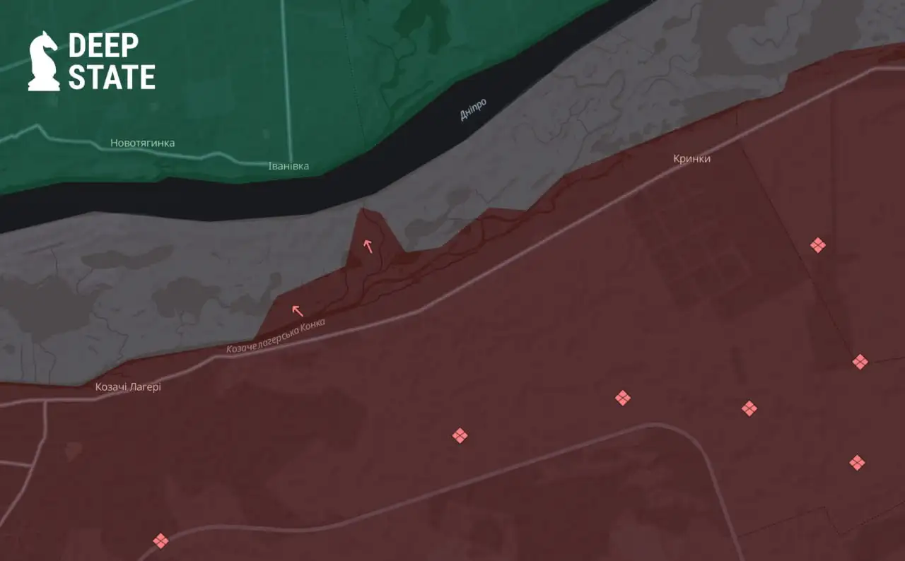 Крынки: Силы Обороны вышли, но операция на островах Днепра продолжается