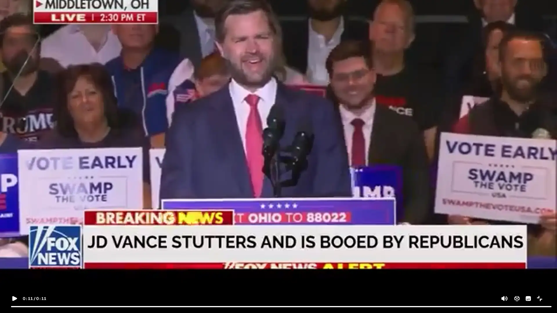 Венс - очень неудачный выбор