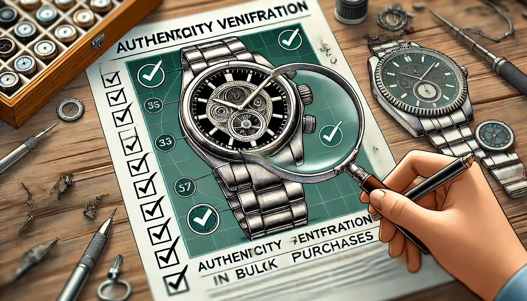 Как определить подлинность часов при оптовых закупках