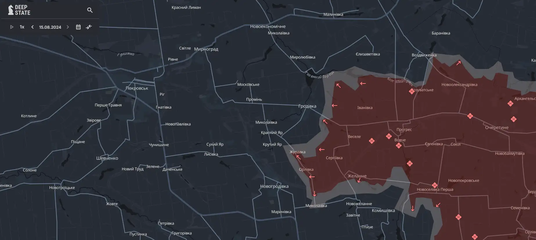 О Покровске и Курске