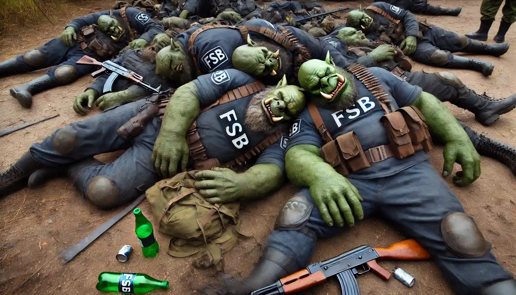 Красивые ФСБ-шники