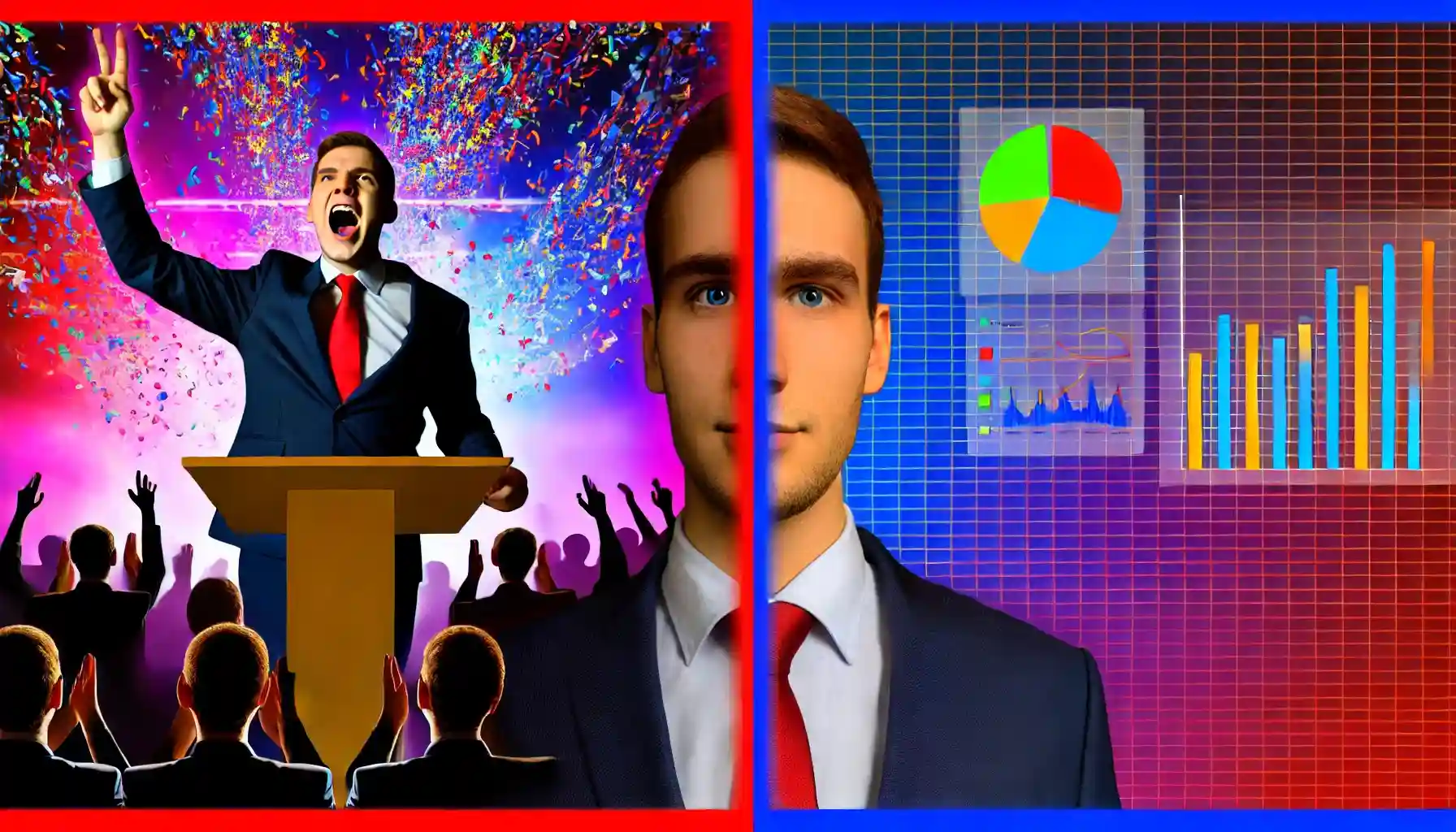 Чем отличается риторика политика от риторики аналитика?