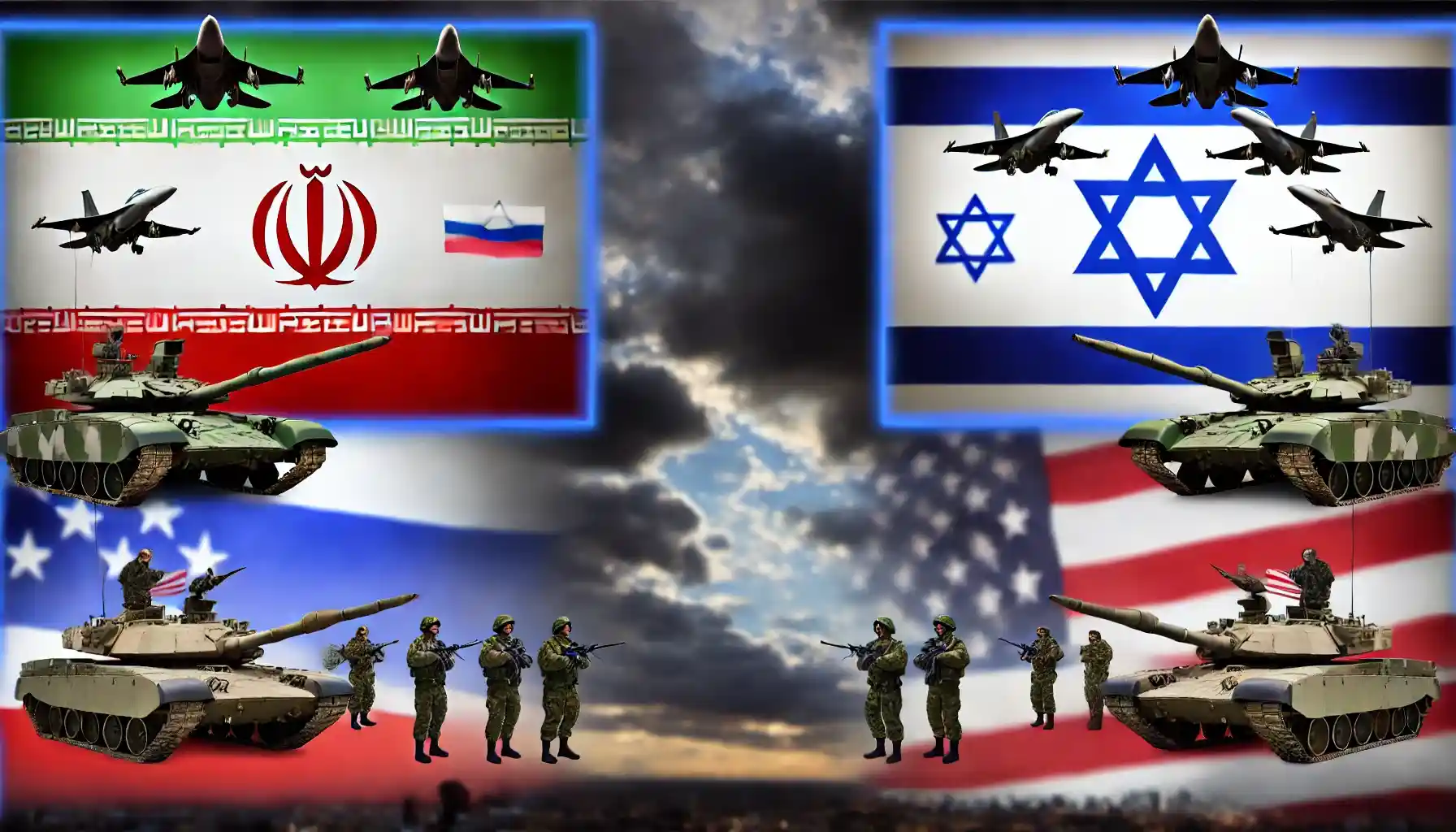Иран, Россия VS Израиль и США.