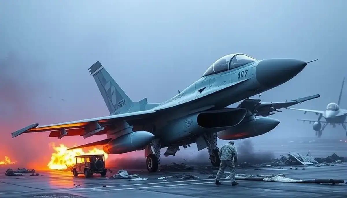Трагедия на поле боя: гибель украинского пилота F-16