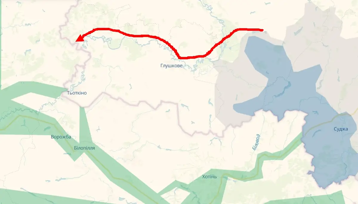 Уничтожение переправы через р. Сейм