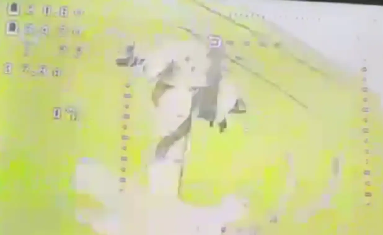 Дрон vs вертолет Ми-28