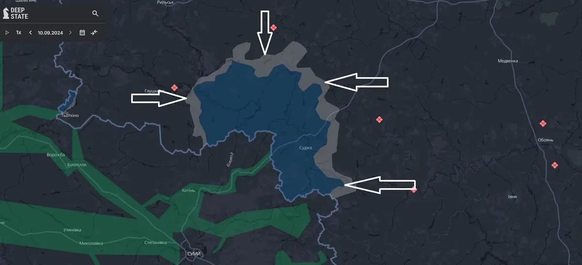 Контрнаступление российских войск в Курской области: ключевые направления и перспективы