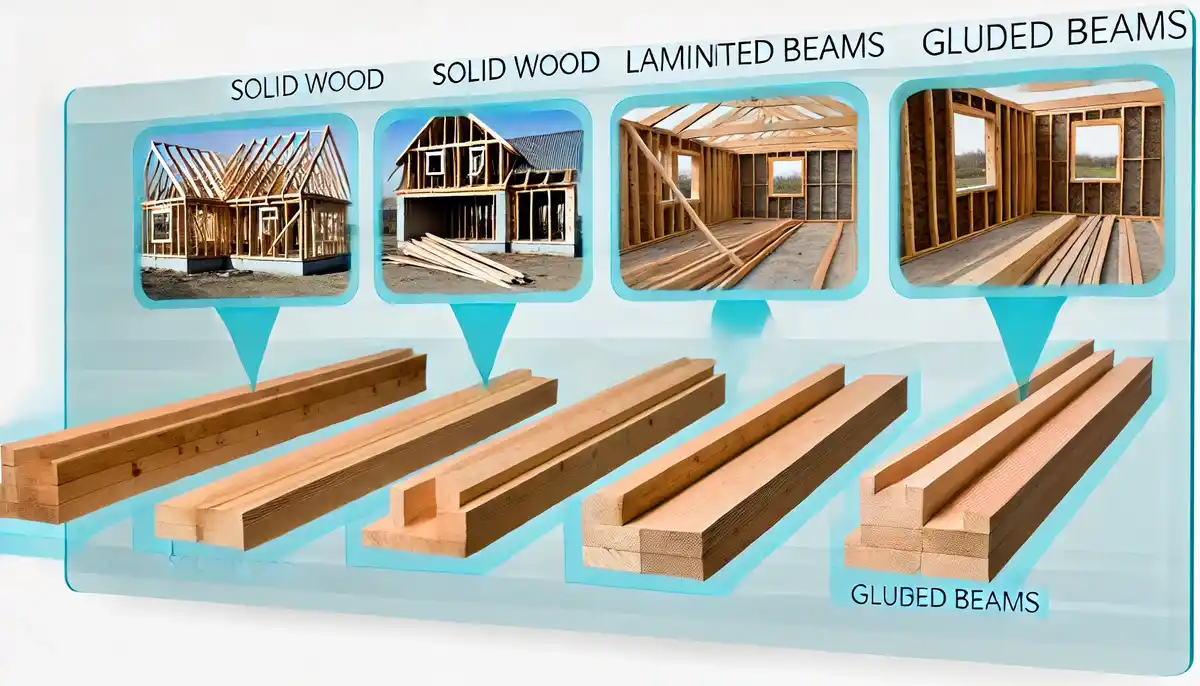 Всё о деревянных брусьях: применение, технологии и виды древесины.