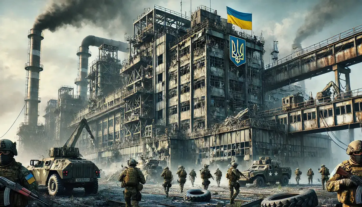 Освобождение завода в Волчанске