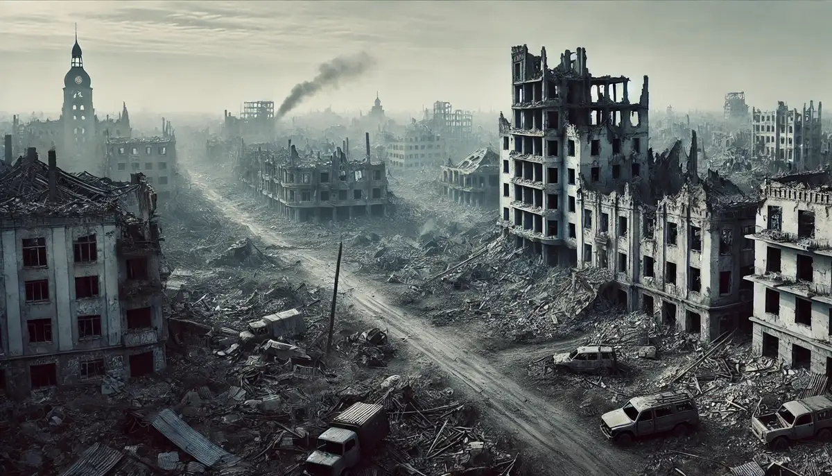 Волчанск: руины и разруха