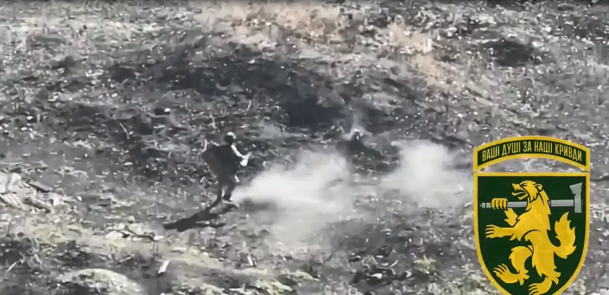 Российский солдат vs дрон