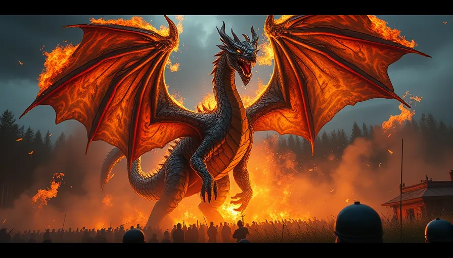 Новый смертельный дрон-дракон "Дракарис": выжигаем целые посадки оккупантов за раз!