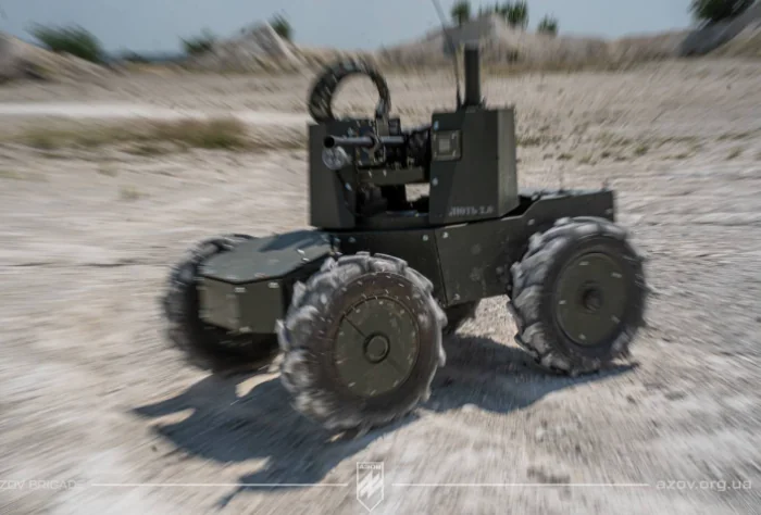 Лють 2.0: Робот-танк в бою